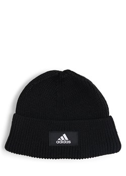 adidas Performance Czapka męska Mężczyźni dzianina grubo tkana czarny jednolity ze sklepu vangraaf w kategorii Czapki zimowe męskie - zdjęcie 146526388