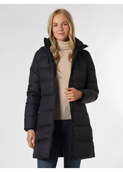 Tommy Hilfiger Płaszcz puchowy damski Kobiety granatowy jednolity ze sklepu vangraaf w kategorii Płaszcze damskie - zdjęcie 146526466