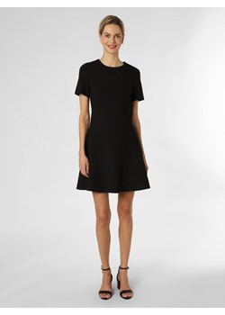 BOSS Sukienka damska Kobiety Sztuczne włókno czarny jednolity ze sklepu vangraaf w kategorii Sukienki - zdjęcie 146526559