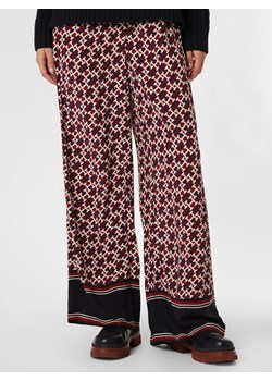 Tommy Hilfiger Spodnie Kobiety wiskoza bordowy wzorzysty ze sklepu vangraaf w kategorii Spodnie damskie - zdjęcie 146526566