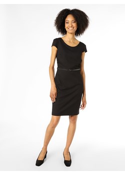 Betty & Co Sukienka damska Kobiety Sztuczne włókno czarny jednolity ze sklepu vangraaf w kategorii Sukienki - zdjęcie 146526995