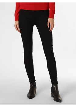 HUGO Jegginsy Kobiety Jeansy czarny jednolity ze sklepu vangraaf w kategorii Spodnie damskie - zdjęcie 146527365