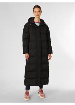 Superdry Damski płaszcz pikowany Kobiety Sztuczne włókno czarny jednolity ze sklepu vangraaf w kategorii Kurtki damskie - zdjęcie 146527629