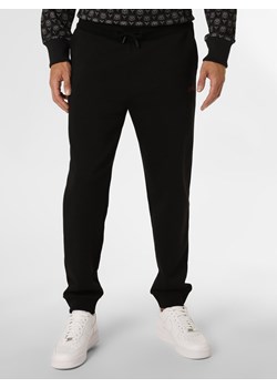Finshley & Harding London - Spodnie dresowe męskie, czarny ze sklepu vangraaf w kategorii Spodnie męskie - zdjęcie 146528625