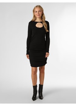 Noisy May Sukienka damska Kobiety Bawełna czarny jednolity ze sklepu vangraaf w kategorii Sukienki - zdjęcie 146528778