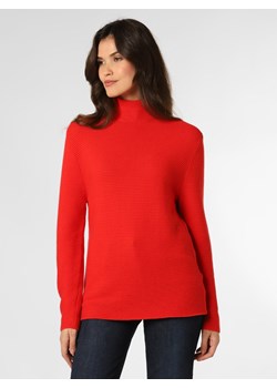 VG Sweter damski Kobiety Bawełna czerwony jednolity ze sklepu vangraaf w kategorii Swetry damskie - zdjęcie 146528949