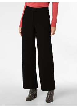 comma Spodnie Kobiety wiskoza czarny wypukły wzór tkaniny ze sklepu vangraaf w kategorii Spodnie damskie - zdjęcie 146529125