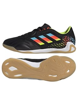 Buty piłkarskie adidas Copa Sense.3 In Sala M FY6192 czarne czarne ze sklepu ButyModne.pl w kategorii Buty sportowe męskie - zdjęcie 146541086