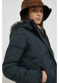 Superdry kurtka damska kolor czarny przejściowa ze sklepu ANSWEAR.com w kategorii Kurtki damskie - zdjęcie 146575896
