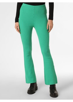 EDITED Spodnie Kobiety drobna dzianina zielony jednolity ze sklepu vangraaf w kategorii Spodnie damskie - zdjęcie 146581696