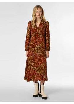 MAX&Co. Sukienka damska Kobiety wiskoza bordowy wzorzysty ze sklepu vangraaf w kategorii Sukienki - zdjęcie 146581806