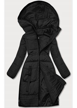 Taliowana kurtka zimowa damska czarna (h-1071-01) ze sklepu goodlookin.pl w kategorii Kurtki damskie - zdjęcie 146584325