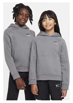 Bluza z kapturem dla dużych dzieci Nike Air - Szary ze sklepu Nike poland w kategorii Bluzy chłopięce - zdjęcie 146639676