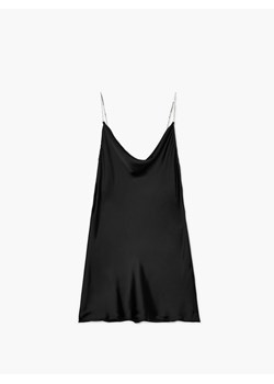 Cropp - Czarna sukienka na ozdobnych ramiączkach - czarny ze sklepu Cropp w kategorii Sukienki - zdjęcie 146648009