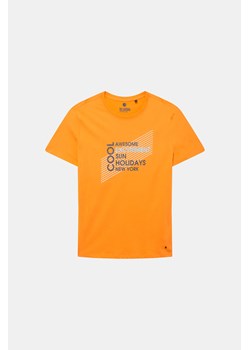 OKLAHOMA T-shirt - Pomarańczowy - Mężczyzna - 3XL(3XL) ze sklepu Halfprice w kategorii T-shirty męskie - zdjęcie 146668315