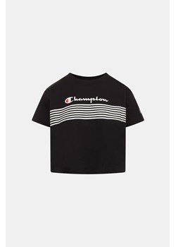 CHAMPION T-shirt - Czarny - Kobieta - M (M) - 113098-KK001 ze sklepu Halfprice w kategorii Bluzki damskie - zdjęcie 146668408
