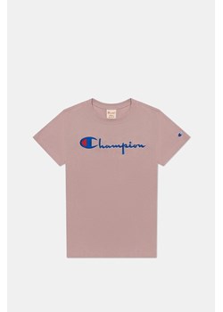 CHAMPION T-shirt - Różowy - Kobieta - S (S) ze sklepu Halfprice w kategorii Bluzki damskie - zdjęcie 146683889
