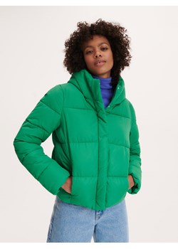 Reserved - Pikowana kurtka - Zielony ze sklepu Reserved w kategorii Kurtki damskie - zdjęcie 146722226