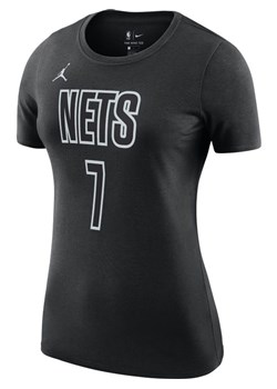 T-shirt damski Jordan NBA Brooklyn Nets Essential Statement Edition - Czerń ze sklepu Nike poland w kategorii Bluzki damskie - zdjęcie 146724416