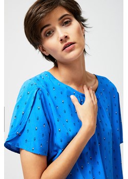 Bluzka koszulowa we wzory ze sklepu Moodo.pl w kategorii Bluzki damskie - zdjęcie 146727818