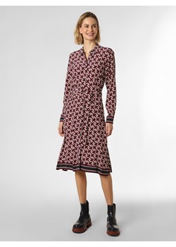 Tommy Hilfiger Sukienka damska Kobiety wiskoza bordowy wzorzysty ze sklepu vangraaf w kategorii Sukienki - zdjęcie 146792119