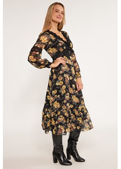 Wzorzysta sukienka damska midi ze sklepu MONNARI w kategorii Sukienki - zdjęcie 146808157