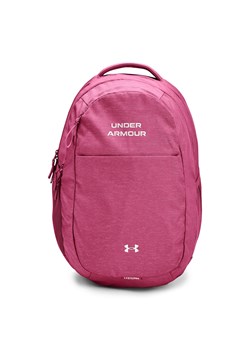 Damski plecak UNDER ARMOUR UA Hustle Signature Backpack - różowy ze sklepu Sportstylestory.com w kategorii Plecaki - zdjęcie 146816246