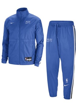 Dres męski NBA Nike Brooklyn Nets Courtside City Edition - Niebieski ze sklepu Nike poland w kategorii Dresy męskie - zdjęcie 146819396