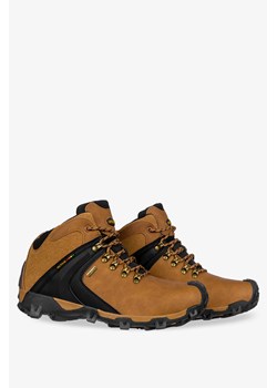 Camelowe buty trekkingowe sznurowane Badoxx MXC7595-W ze sklepu Casu.pl w kategorii Buty trekkingowe męskie - zdjęcie 146833059