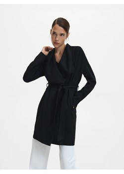 Reserved - Płaszcz z imitacji zamszu - ze sklepu Reserved w kategorii Płaszcze damskie - zdjęcie 146855307