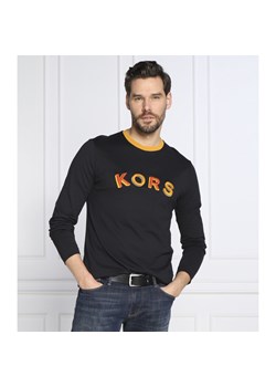 Michael Kors Longsleeve RETRO KORS | Regular Fit ze sklepu Gomez Fashion Store w kategorii T-shirty męskie - zdjęcie 146878918