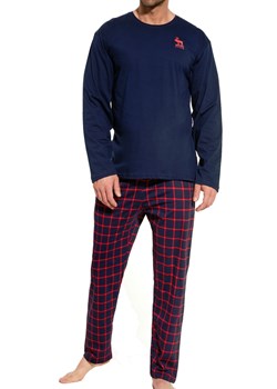 Bawełniana piżama męska Cornette WINTER 124/209 granatowa ze sklepu bodyciao w kategorii Piżamy męskie - zdjęcie 146968998