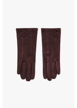 Zamszowe rękawiczki ze sklepu Moodo.pl w kategorii Rękawiczki damskie - zdjęcie 146986348