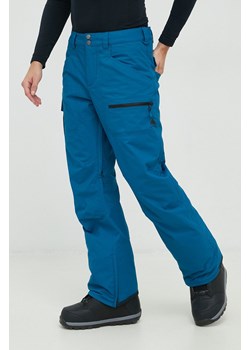 Burton spodnie Covert kolor turkusowy ze sklepu ANSWEAR.com w kategorii Spodnie męskie - zdjęcie 147031716