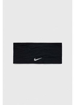 Nike opaska na głowę kolor czarny ze sklepu ANSWEAR.com w kategorii Opaski do włosów - zdjęcie 147197088