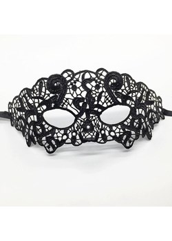 Maska koronkowa sztywna - Czarny / Uniwersalny ze sklepu Maybella.pl w kategorii Akcesoria do bielizny - zdjęcie 147236315