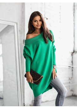 Sweter Onyx Zielony ze sklepu Lisa Mayo w kategorii Swetry damskie - zdjęcie 147288738