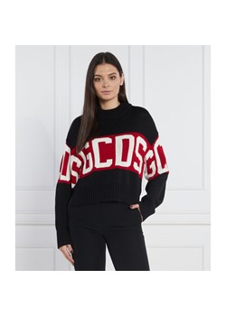 GCDS Sweter | Loose fit | z dodatkiem wełny ze sklepu Gomez Fashion Store w kategorii Swetry damskie - zdjęcie 147289098