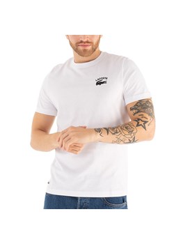Koszulka Lacoste Regular Fit Cotton Jersey TH9665-001 - biała ze sklepu streetstyle24.pl w kategorii T-shirty męskie - zdjęcie 147356779