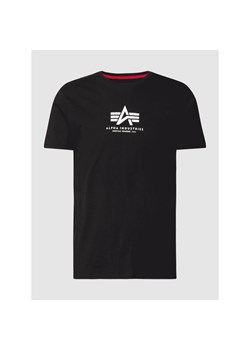 T-shirt z wyhaftowanym logo model ‘BASIC’ ze sklepu Peek&Cloppenburg  w kategorii T-shirty męskie - zdjęcie 147373329