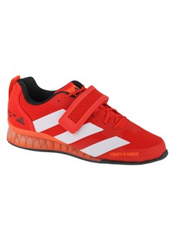 Buty adidas Adipower Weightlifting 3 M GY8924 czerwone ze sklepu ButyModne.pl w kategorii Buty sportowe męskie - zdjęcie 147375589