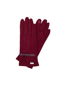 Damskie rękawiczki z kokardką ze sklepu WITTCHEN w kategorii Rękawiczki damskie - zdjęcie 147420416