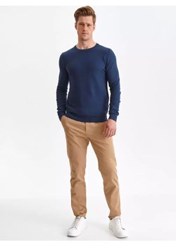 Sweter ze strukturalnej dzianiny ze sklepu Top Secret w kategorii Swetry męskie - zdjęcie 147442018