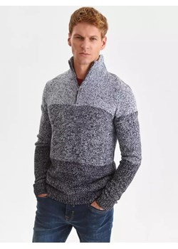 Ciepły sweter na suwak ze sklepu Top Secret w kategorii Swetry męskie - zdjęcie 147442159