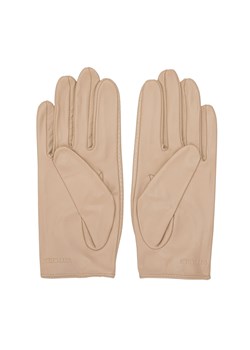 Damskie rękawiczki skórzane samochodowe klasyczne beżowe ze sklepu WITTCHEN w kategorii Rękawiczki damskie - zdjęcie 147455077