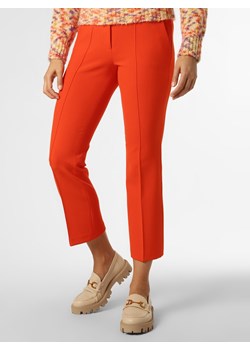 Cambio Spodnie Kobiety Bawełna pomarańczowy jednolity ze sklepu vangraaf w kategorii Spodnie damskie - zdjęcie 147490338