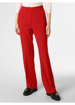 MAC Spodnie Kobiety czerwony jednolity ze sklepu vangraaf w kategorii Spodnie damskie - zdjęcie 147490346