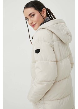 Only kurtka damska kolor beżowy zimowa ze sklepu ANSWEAR.com w kategorii Kurtki damskie - zdjęcie 147525525