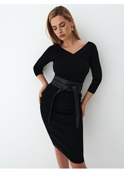 Mohito - Swetrowa sukienka midi - Czarny ze sklepu Mohito w kategorii Sukienki - zdjęcie 147551038