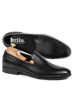 BRILU półbuty Herold czarne ze sklepu brilu.pl w kategorii Buty eleganckie męskie - zdjęcie 147557067